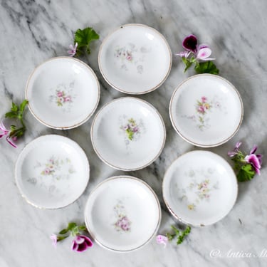 Set of Shabby Chic Vintage Butter Pats 