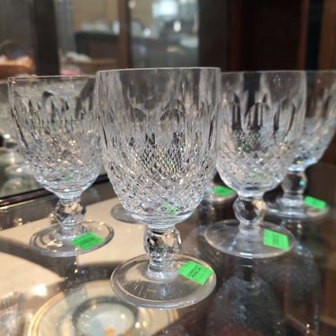 Set of 6 Waterford Crystal 'Colleen' Claret Glasses (4.75"/5 oz)