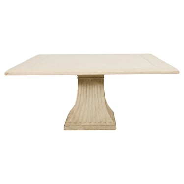 Monumental French Limestone Garden Dining Table by Formations