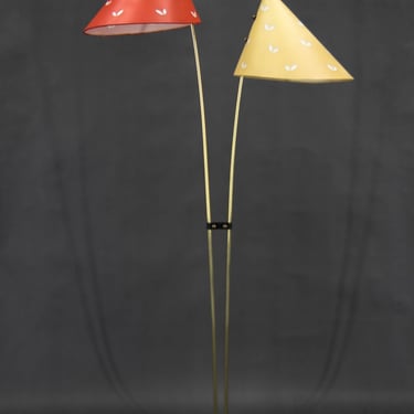 Midcentury Floor Lamp Japonka, Czechoslovakia, 1960s 