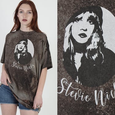 Vintage 80s Stevie Nicks Concert Tour Rock Band Fleetwood Mac Single Stitch T Shirt 