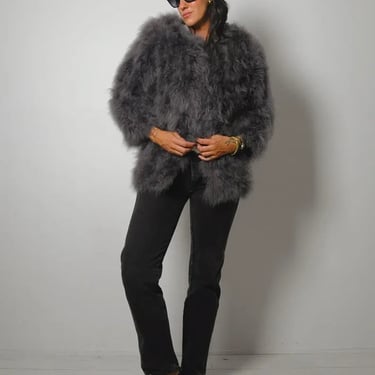 Marabou Feather Jacket