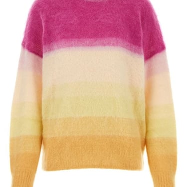 Isabel Marant Etoile Woman Multicolor Mohair Blend Oversize Drussell Sweater