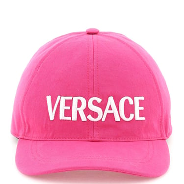 Versace Logo Embroidery Baseball Cap Women