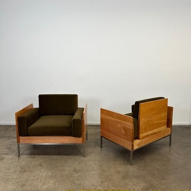 Custom angular lounge chairs- selling separately 