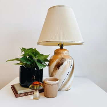 High Gloss Marble Glaze Lamp