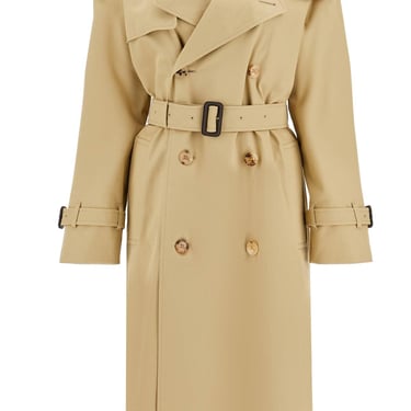 Burberry Double-Breasted Trench Coat With Women