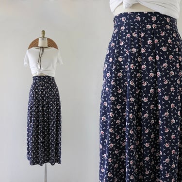 chiffon blossom maxi skirt 30-34 