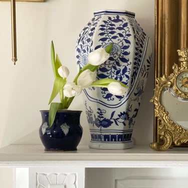 turn of the century English Royal Doulton earthenware art nouveau vase