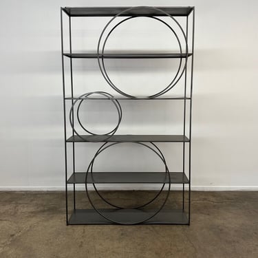 Contemporary Circles bookcase by Rockwell Danielle 