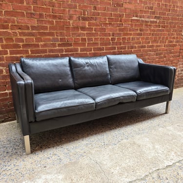 Danish Modern Sofa in the Style of Borge Mogensen