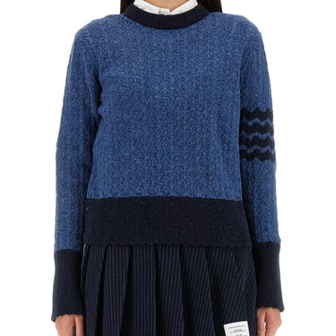 Thom Browne Women 4Bar Stripe Jersey