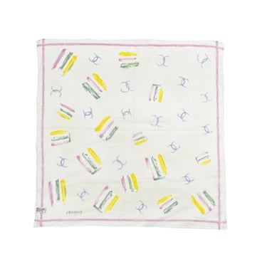 Chanel Layer Cake Logo Headscarf