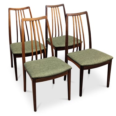 4 Ib Kofoed For Uldum Mobelfabrik Rosewood Dining Chairs - 092320
