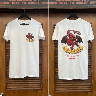 Vintage 1980’s -Deadstock- Caballero Powell Skateboard Skate Bones Brigade T-Shirt, 80’s Tee Shirt, Vintage Clothing 