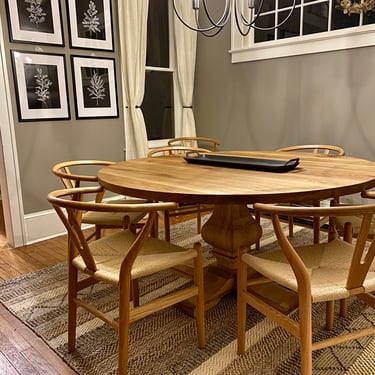 Yardley Extension Dining Table in White Oak