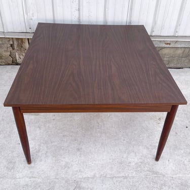 Tall Square Mid_Century Modern Coffee Table 