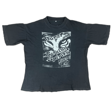 Vintage Burst And Burning Spirits Tour "Death Side Nightmare" Tribal T-Shirt