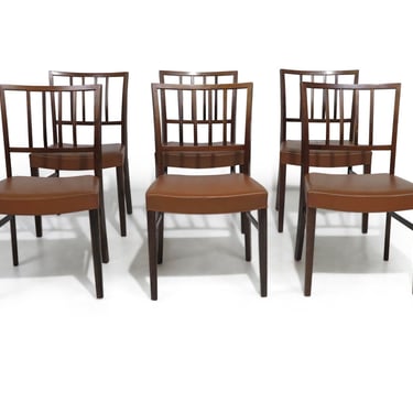 1950's Danish Rosewood Dining Chairs in manner of Jacob Kjaer