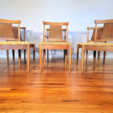 Mid Century American of Martinsville Set of Six Dining Chairs 