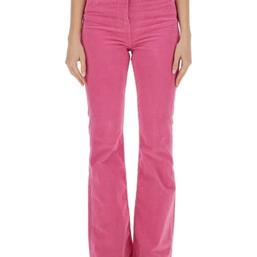 Ganni Women Ribbed Pants