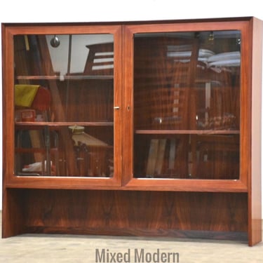 Danish Modern Rosewood Bookcase 