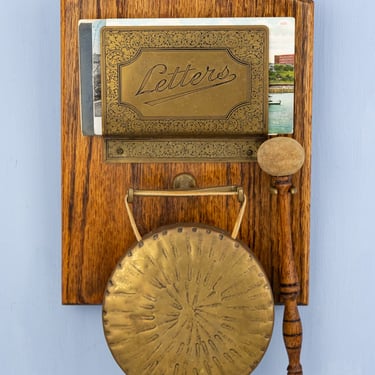 Vintage English Hall Gong