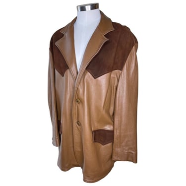 Men’s 1950s deer skin jacket 