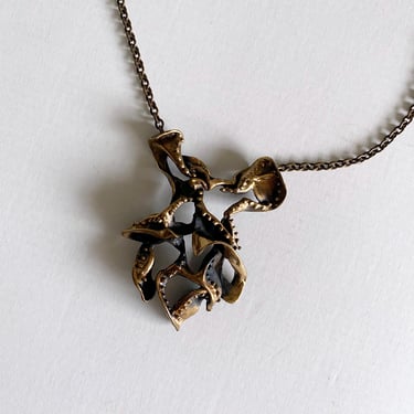 Vintage Bronze Necklace 