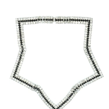 Alexis Kirk Rhinestone Star Collar Necklace