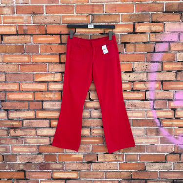 vintage y2k red low rise paul frank pants / xs extra small 