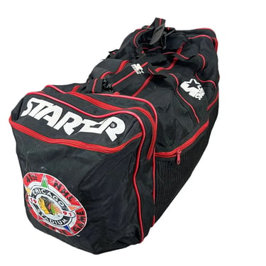 Vintage 1991 NHL All Star Game Blackhawks Starter Duffle Bag