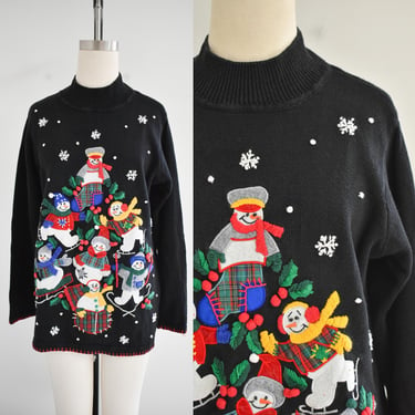 1990s Snowman Sweater 