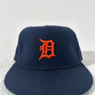 Vintage Detroit Tigers New Era Pro Model Fitted Hat Sz. 7 1/2