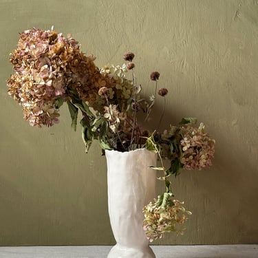 One-of-a-kind Wonky Pedestal Vase