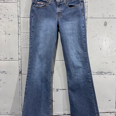 Y2K 28” waist l.e.i  low rise flares 