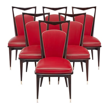 French Mid-Century Dining Chairs