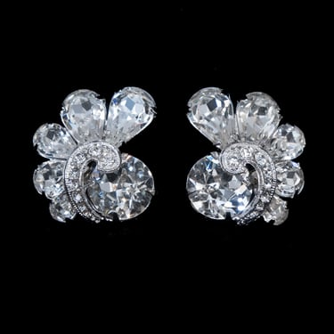 Eisenberg Rhinestone Earrings