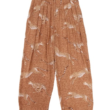 Jungle Kenzo Leopard Print Trousers