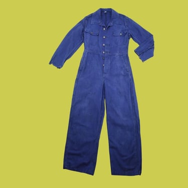 1940s Factory Blues coveralls 