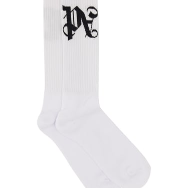 Palm Angels Men High Socks.