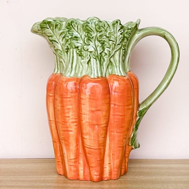 Fitz and Floyd Carrot Pitcher