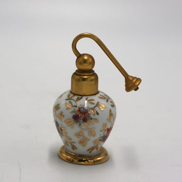 vintage Limoges France perfume bottle atomizer 