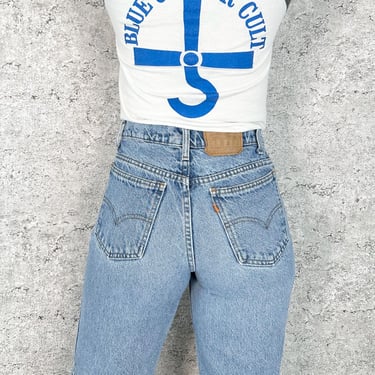 Levi's 550 Student Fit Vintage Jeans / Size 25 26 