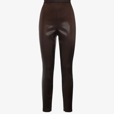 Dolce &amp; Gabbana Woman Leggings Woman Brown Leggings