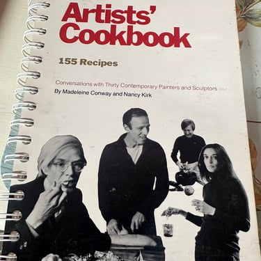 The Museum of Modern Art Artists' Cookbook. 155 recipes. Conversations with Thirty Contemporary Painters and Sculptors