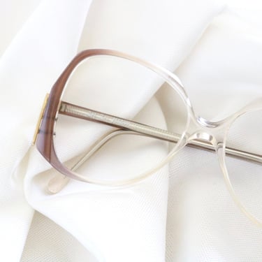 Vintage Mocha Eyeglass Frames 