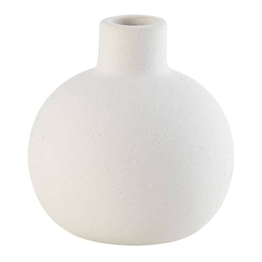 Matte White Bud Vase