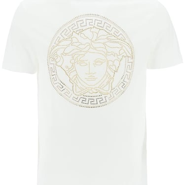Versace Medusa-Studded Taylor Fit T-Shirt Men