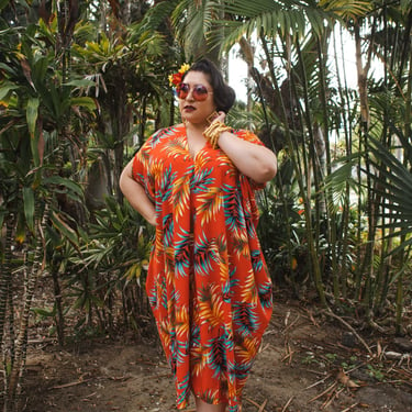 Tahitian Palm Caftan 